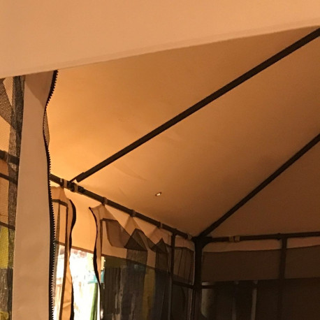 Roof cover for gazebo LEAF 3x3m, beige