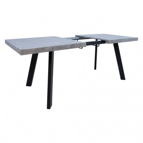 Dining table BRIGIT 159/198x84,5xH77cm, concrete