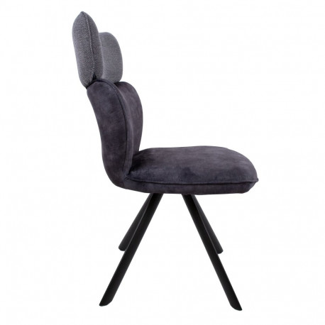 Chair EDDY dark grey