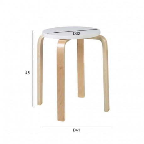 Stool SIXTY-1 white