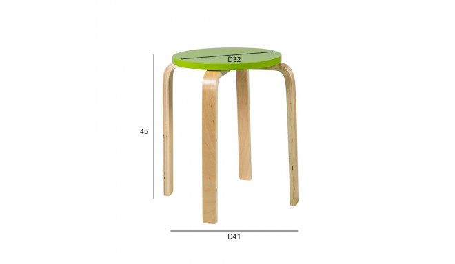 Stool SIXTY-1 green