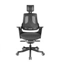 Task chair WAU grey/black