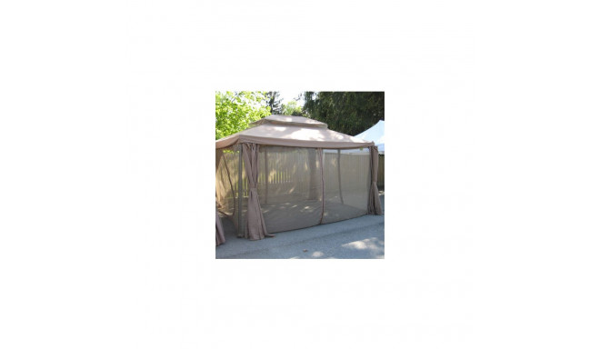 Mosquito nets for gazebo LEGEND 2,91x3,91m, beige