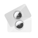 DUX DUCIS card-shaped protective case for AirTag 2 pcs transparent + black DUX DUCIS card-shaped protective case for AirTag 2 pcs transparent + black