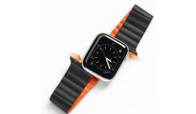 DUX DUCIS strap CHAIN magnetic silicone for Apple Watch 38 / 40 / 41 mm black