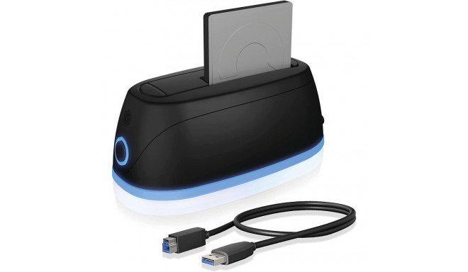 ICY BOX IB-1124L-C3 Docking st. - 1 bay SATA SSD / HDD
