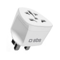 Adapter from UK wall plug to Universal plug