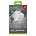 Adapter from CH wall plug to Universal plug