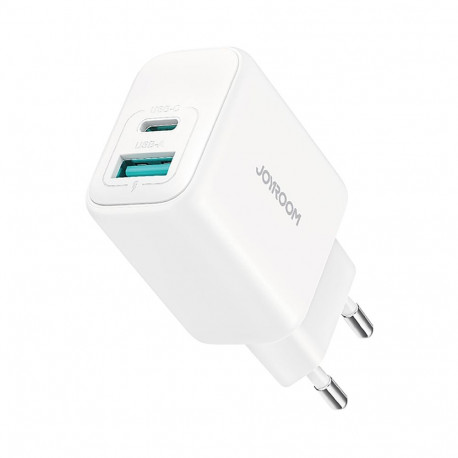 Joyroom JR-TCF21 network charger USB-C / USB-A 20W PD / QC 3.0 - white