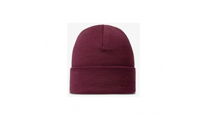 Buff Midweight Merino Wool Hat Red
