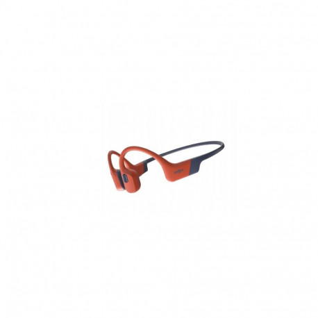 Shokz OpenSwim Pro Red wireless bone conduction headphones