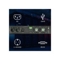 Qoltec katkematu toiteallikas RACK jaoks | 2.4kVA | 2400W | võimsustegur 1.0 | LCD | EPO | USB | onl