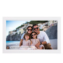 Denver PFF-1503 digital photo frame White 39.6 cm (15.6") Touchscreen Wi-Fi