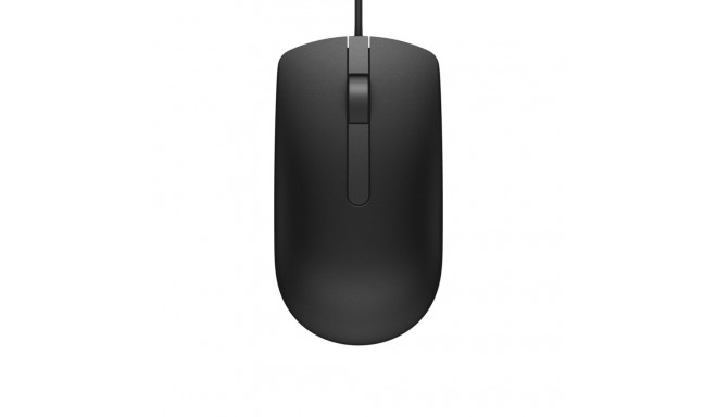 DELL MS116 hiir USB Type-A optiline 1000 DPI ambidekster