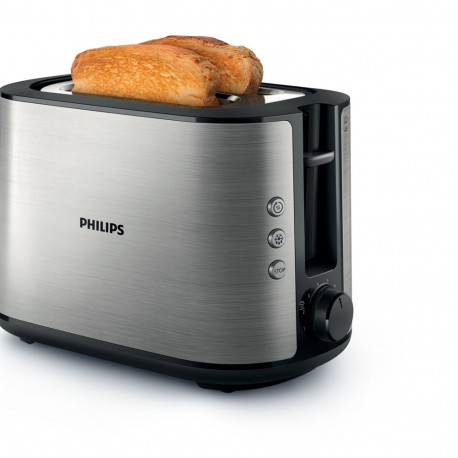 Philips Viva Collection HD2650/90 2-viililine 950 W must roostevabast terasest röster
