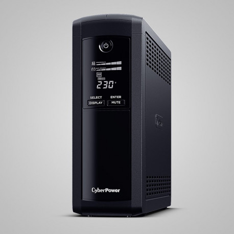 CyberPower Tracer III VP1200ELCD-FR line-interactive katkematu toiteallikas (UPS) 1.2 kVA 720 W 5 AC
