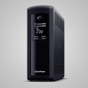 CyberPower Tracer III VP1200ELCD-FR uninterruptible power supply (UPS) Line-Interactive 1.2 kVA 720 