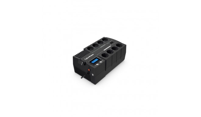CyberPower BR1200ELCD uninterruptible power supply (UPS) Line-Interactive 1.2 kVA 720 W 8 AC outlet(