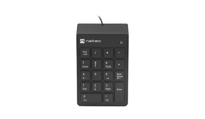 NATEC NUMERIC KEYBOARD GOBY 2 USB BLACK