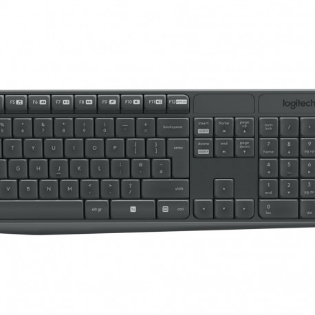 Logitech MK235 klaviatuur hiir kaasas USB QWERTY US International hall