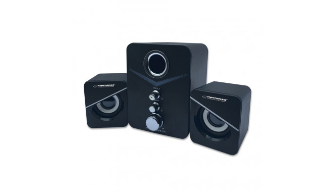 Esperanza EP153 USB 2.1 kõlarite komplekt 6 W must