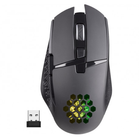 DEFENDER GM-514 GLORY optiline RF RGB 3200dpi 7-nupuline must hiir
