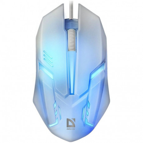 MOUSE DEFENDER CYBER MB-560L WHITE 7-COLORS BACKLIGHT