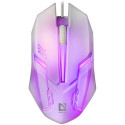 MOUSE DEFENDER CYBER MB-560L WHITE 7-COLORS BACKLIGHT