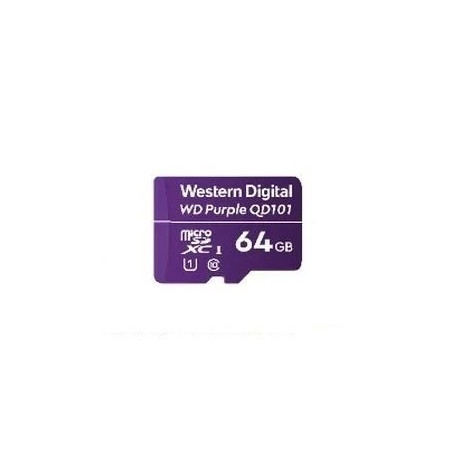 Western Digital WD Purple SC QD101 mälukaart 64 GB MicroSDXC Class 10
