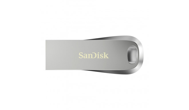 SanDisk Ultra Luxe USB mälupulk 128 GB USB Type-A 3.2 Gen 1 (3.1 Gen 1) hõbedane