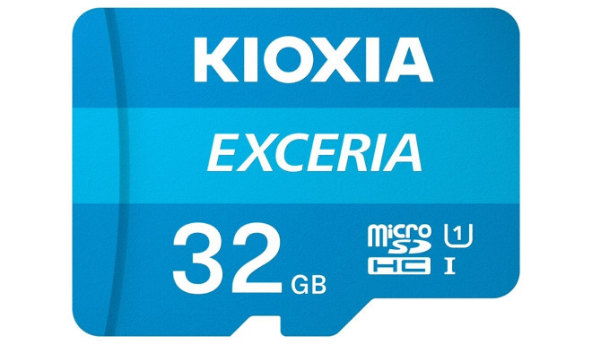 Kioxia Exceria mälukaart 32 GB MicroSDHC Class 10 UHS-I