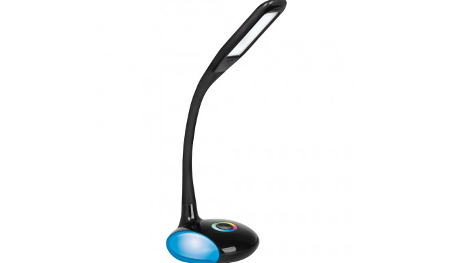 Activejet LED laualamp VENUS must RGB alusega
