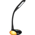 Activejet LED desk lamp VENUS BLACK with RGB base
