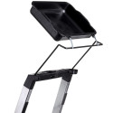 Krause Secury Folding ladder silver