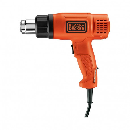 Black & Decker KX1650-QS kuumapuhur 740 l/min 600 °C 1750 W must, oranž