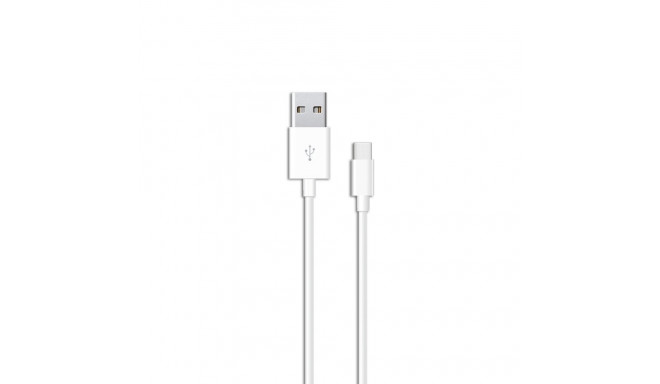 Savio CL-125 USB kaabel USB 2.0 1 m USB A USB C valge