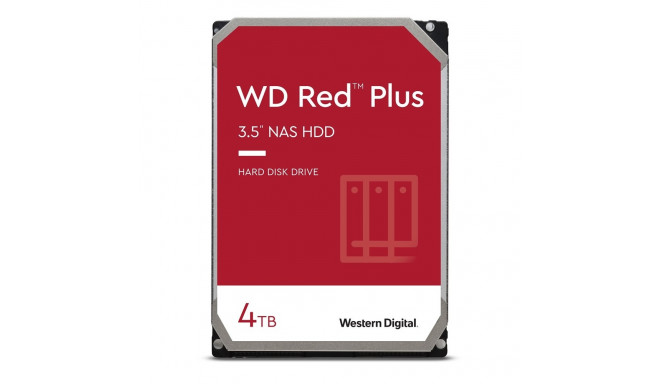 Western Digital Red Plus WD40EFPX sisemine kõvaketas 3.5" 4000 GB Serial ATA III