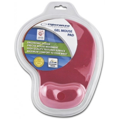 Esperanza EA137R hiirematt punane