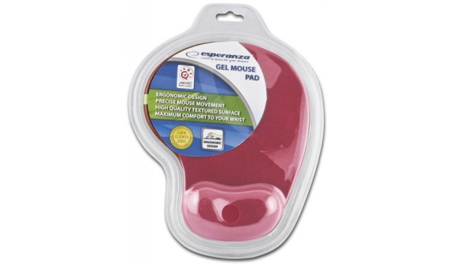 Esperanza EA137R hiirematt punane