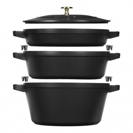 Staub La Cocotte 4.2 L ümmargune malmist hautamisnõu