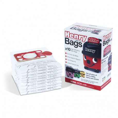 Numatic HEPA-flo NVM1CH 9L tolmukotid tolmuimejatele Henry Hetty Harry 10 tk