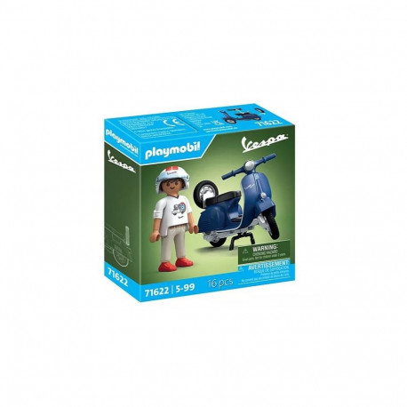 Zestaw figurek vespa 71622 1969 vespa 150 sprint veloce, sinine