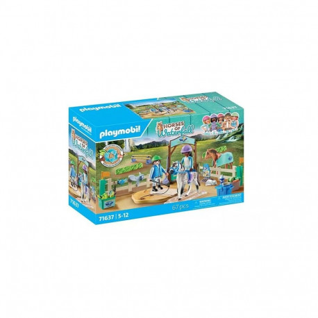 Zestaw figurek horses 71637 moodne ratsutamisareen