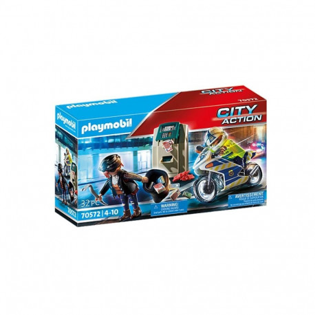 city action 70572 politsei mootorratta komplekt figuuridega
