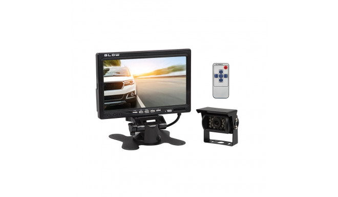 78-600# tagurduskaamera Blow BVS-549 + monitor 7"