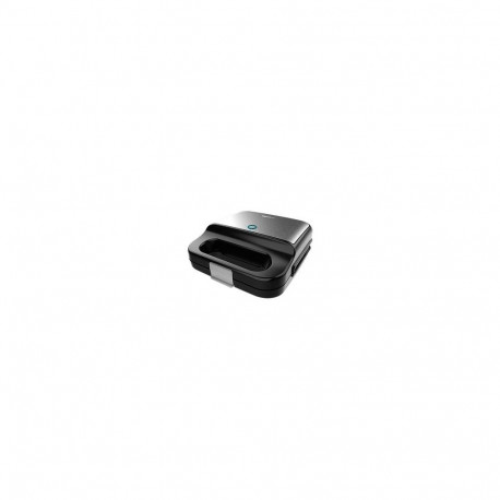 Cecotec 04309 sandwich maker 1000 W Black, Satin steel