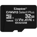 "CARD 32GB Kingston Canvas Select Plus MicroSDHC 100MB/s +Adapter"