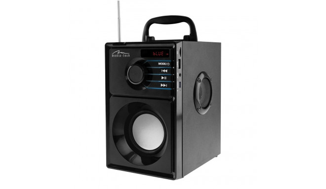 Media-Tech MT3179 Boombox Silver