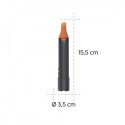 Led tourist flshlight 4 light modes zoom