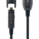 Cable AOC High Speed HDMI with ethernet 50 m with adapter D/A